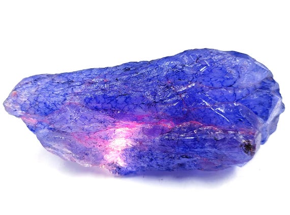 Natural Blue Sapphire Rough 519.5 Carat | Certified Uncut Gemstone
