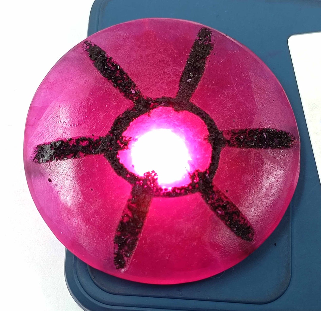12-17 Carat Natural African Red Ruby Loose Gemstone - Oval Cut Rare Stone For Jewelry Making 3 thumbnail image