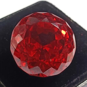71.60 Ct Red Ruby Round Shape Stone Natural IGL Certified Loose Transparent Gemstone 6JND
