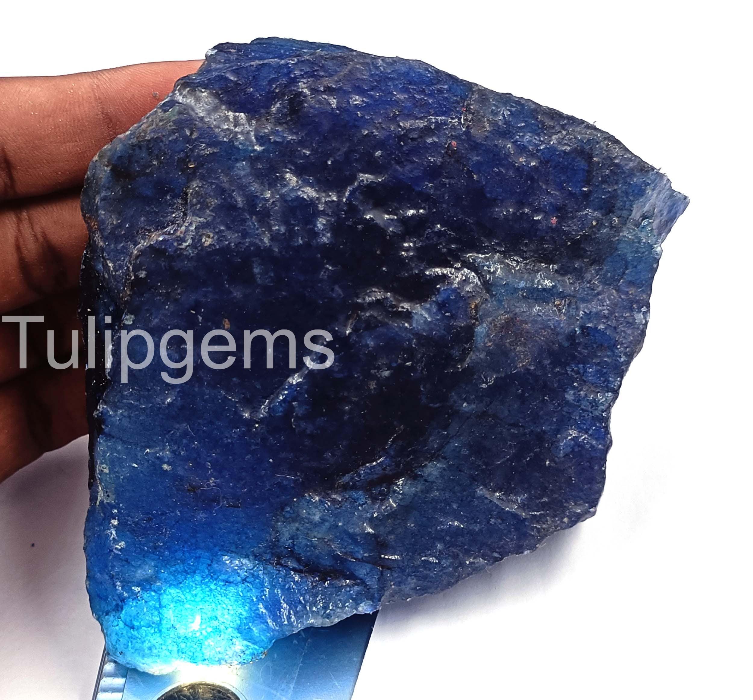 Natural Blue Sapphire Rough 2160.00 Carat | Certified Uncut