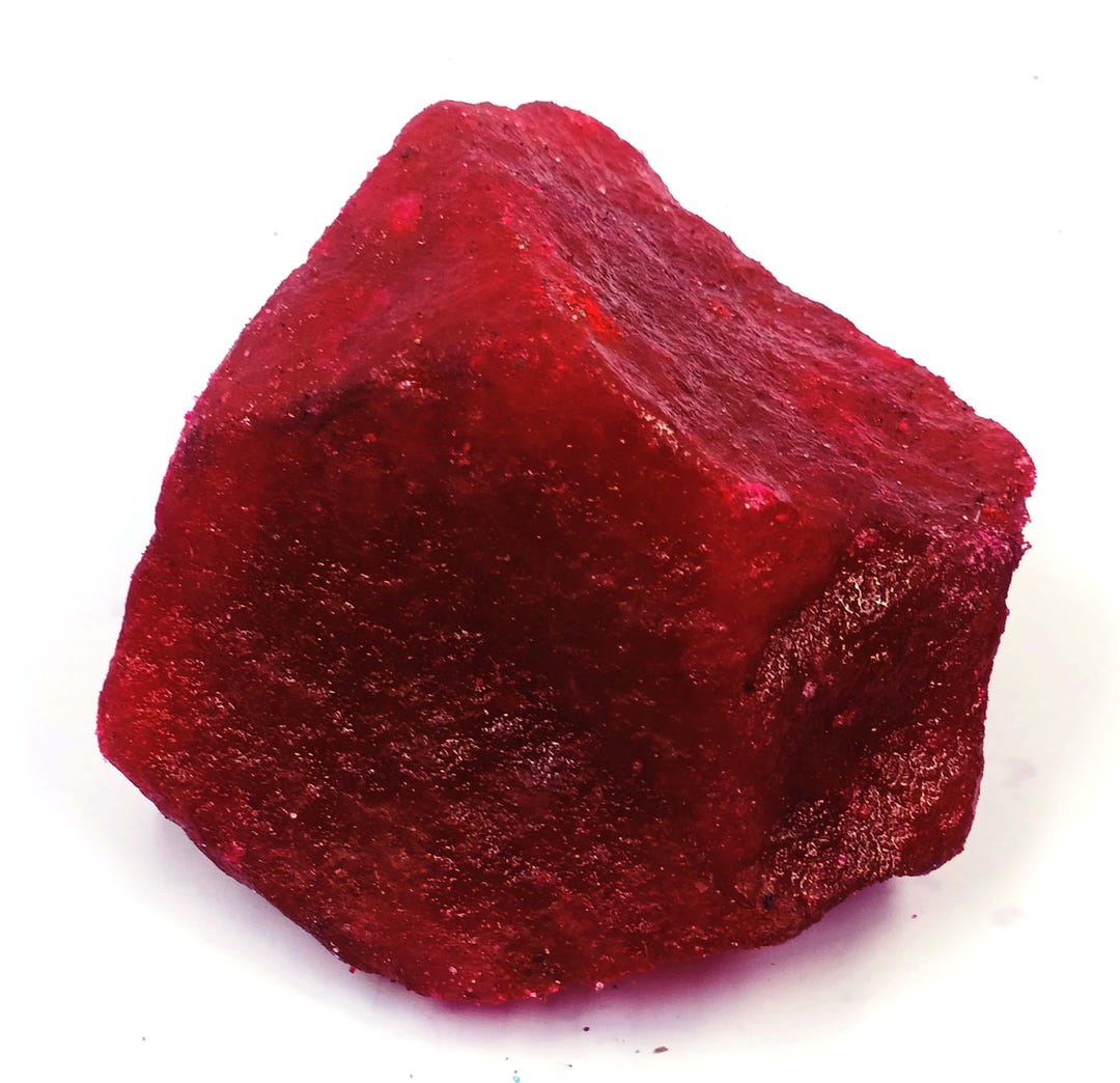 Natural Red Ruby Rough 1134.00 Ct Certified EGL Gemstone 6MNP - Etsy