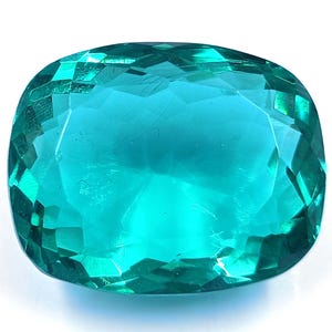88.80 Ct Natural Paraiba Tourmaline | VVS Clarity Cushion Cut Bluish Green Gemstone Certified IGL | Loose Mozambique Gemstone&quot; 5AJD