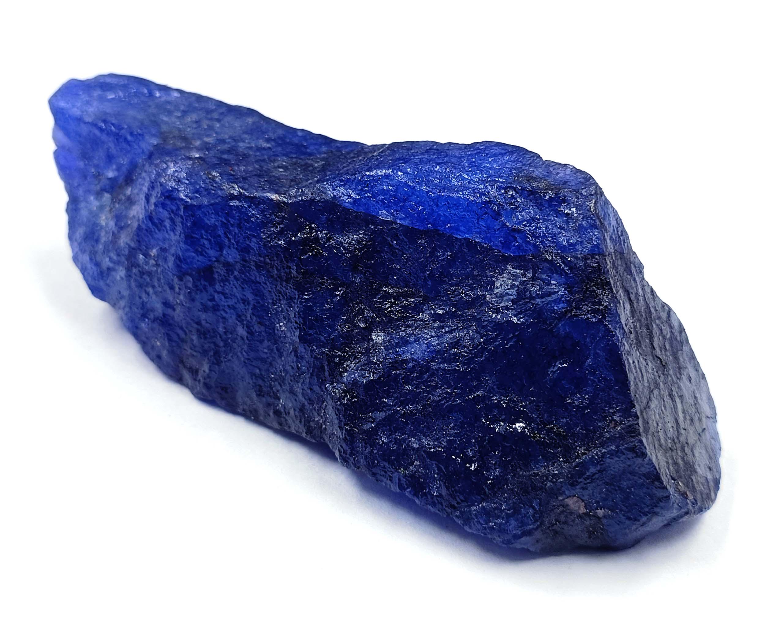 画材 Sapphire Genuine Coarse Natural Blue Sapphire Rough 888.00 Carat | Certified Uncut