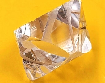 Diamond Rough!! IGL Certified O-P Fancy Diamond 16.00Ct Faceted Rough Diamond CVD Loose Diamond VVS1 Clarity F-Color Less 5AJI