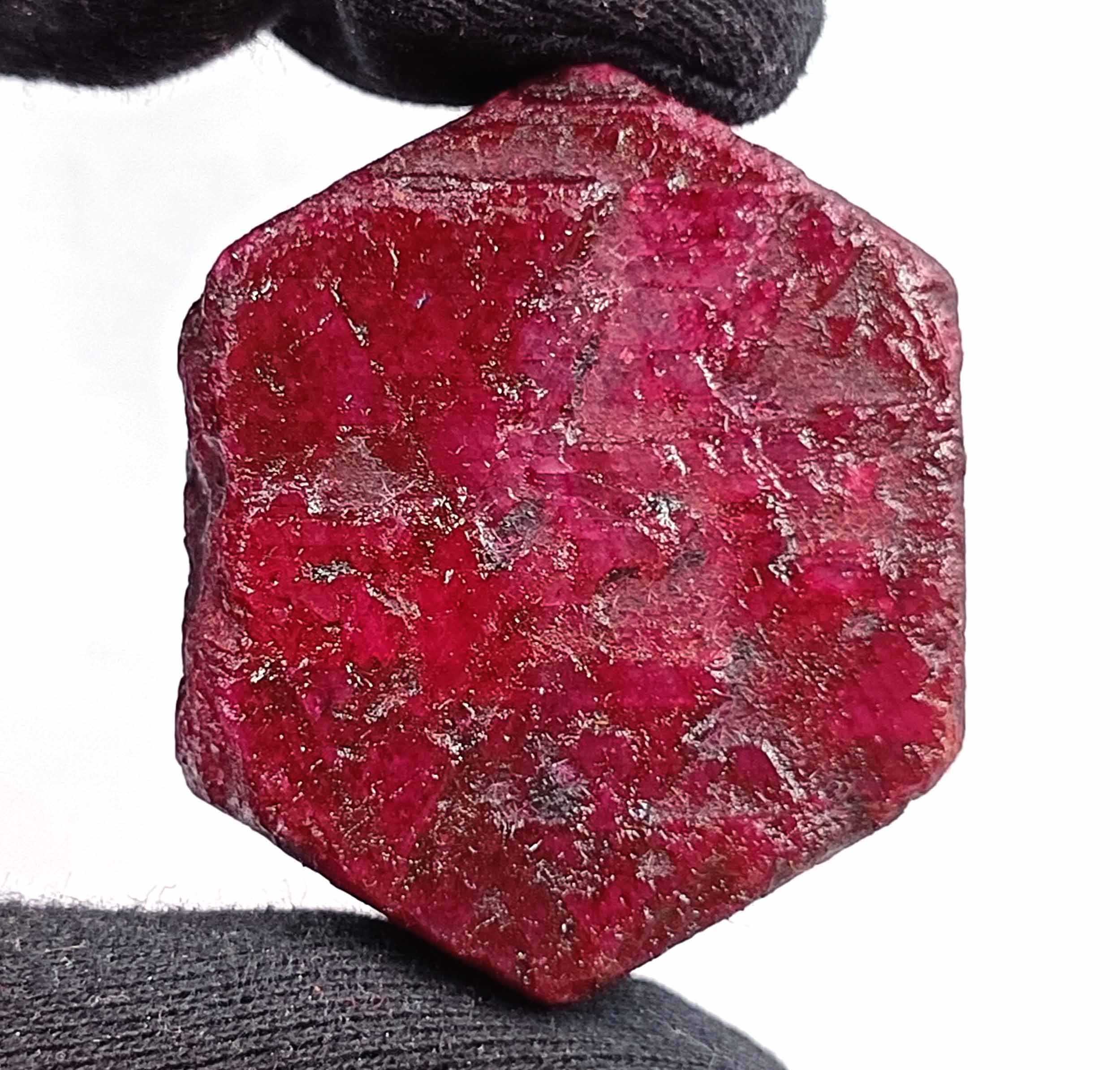 Ruby 600-650 Carat Certified Loose Gemstone Natural Red Chakri