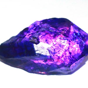Big Sale !! 361.25 Ct Certified Natural Earth Mined Uncut Great Quality Big Size Chunk Blue Tanzanite Gemstone Rough From Tanzania AJ629