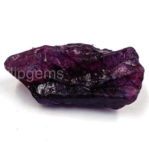 Amazing 196.00 Ct Natural Purple Amethyst Rough | Certified Uncut Gemstone from Brazil | Rare Collector’s Loose Stone Quality 5AJV