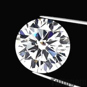 Lab-Grown 1.00 Karat Rundschliff weißer Diamant | IGL-zertifiziert | D Farbe | VVS1 Klarheit | Kleiner Edelstein in Einzigartige Qualität 5AKW