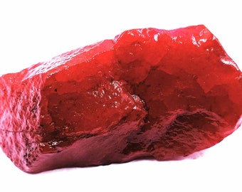 Ruby Natural! Engraved Meditation Raw Powerful Healing Earth Mined 3000 Carat Unique Quality African Red Ruby Gemstone Uncut Rough NOW!! MAX