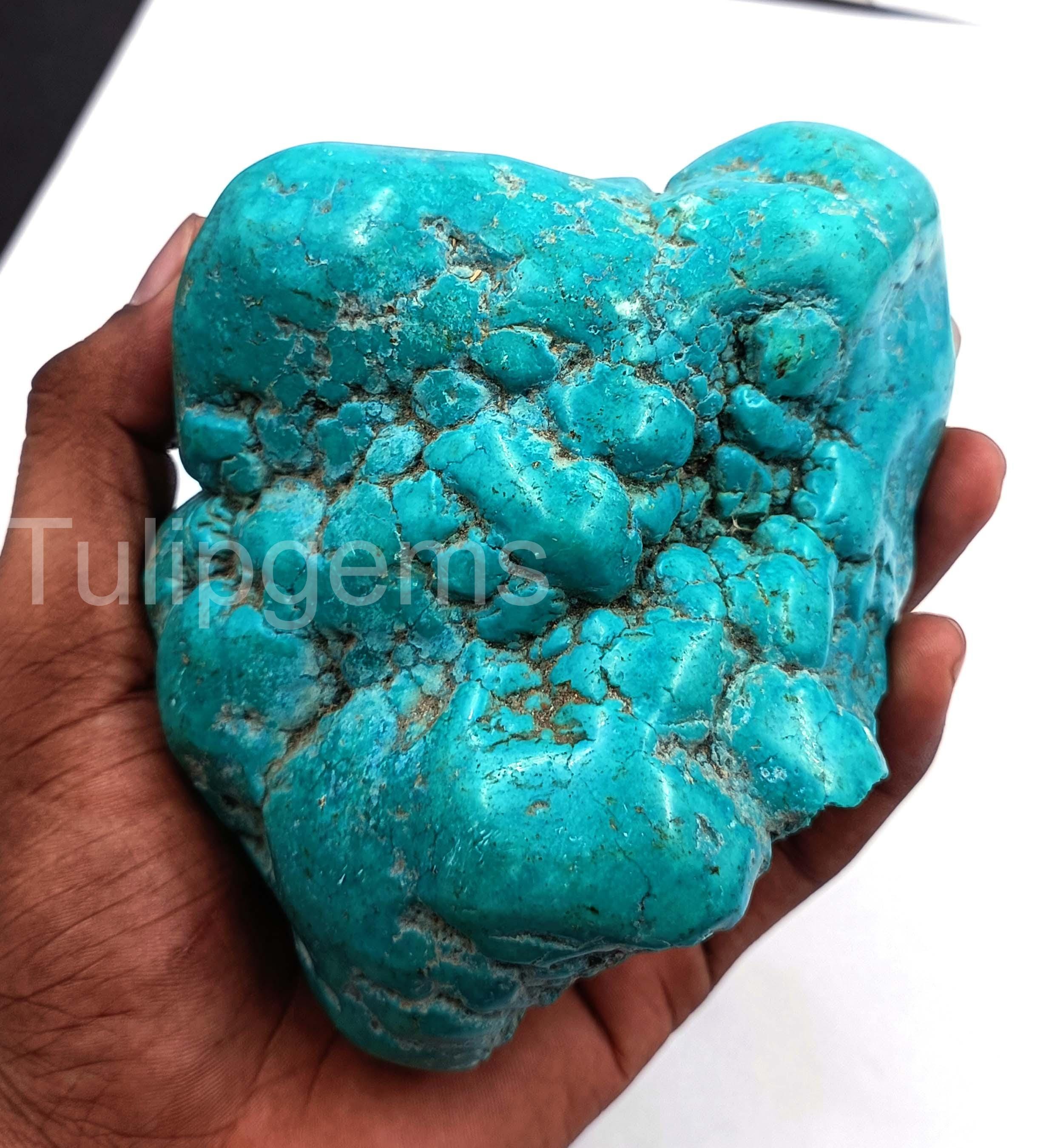 Big Size Sky Blue Turquoise Rough Tumble 5000.00 Ct Natural IGL