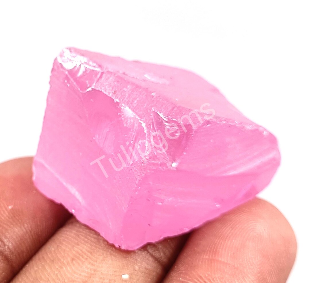 Pink Topaz Rough Pink Topaz Natural Rough 231.0 Ct Untreated/unheated Certified Loose ...