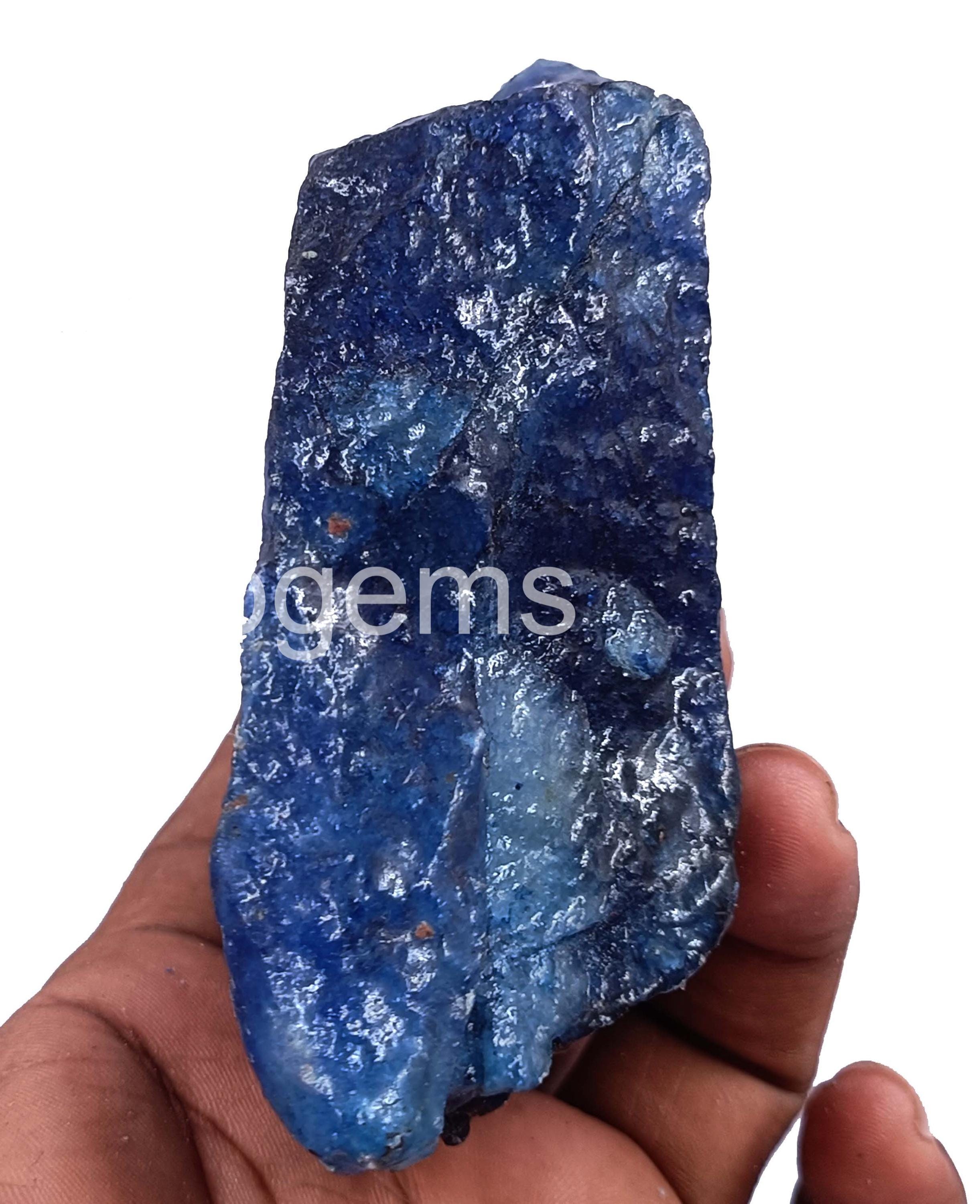 Natural Blue Sapphire Rough 2160.00 Carat | Certified Uncut