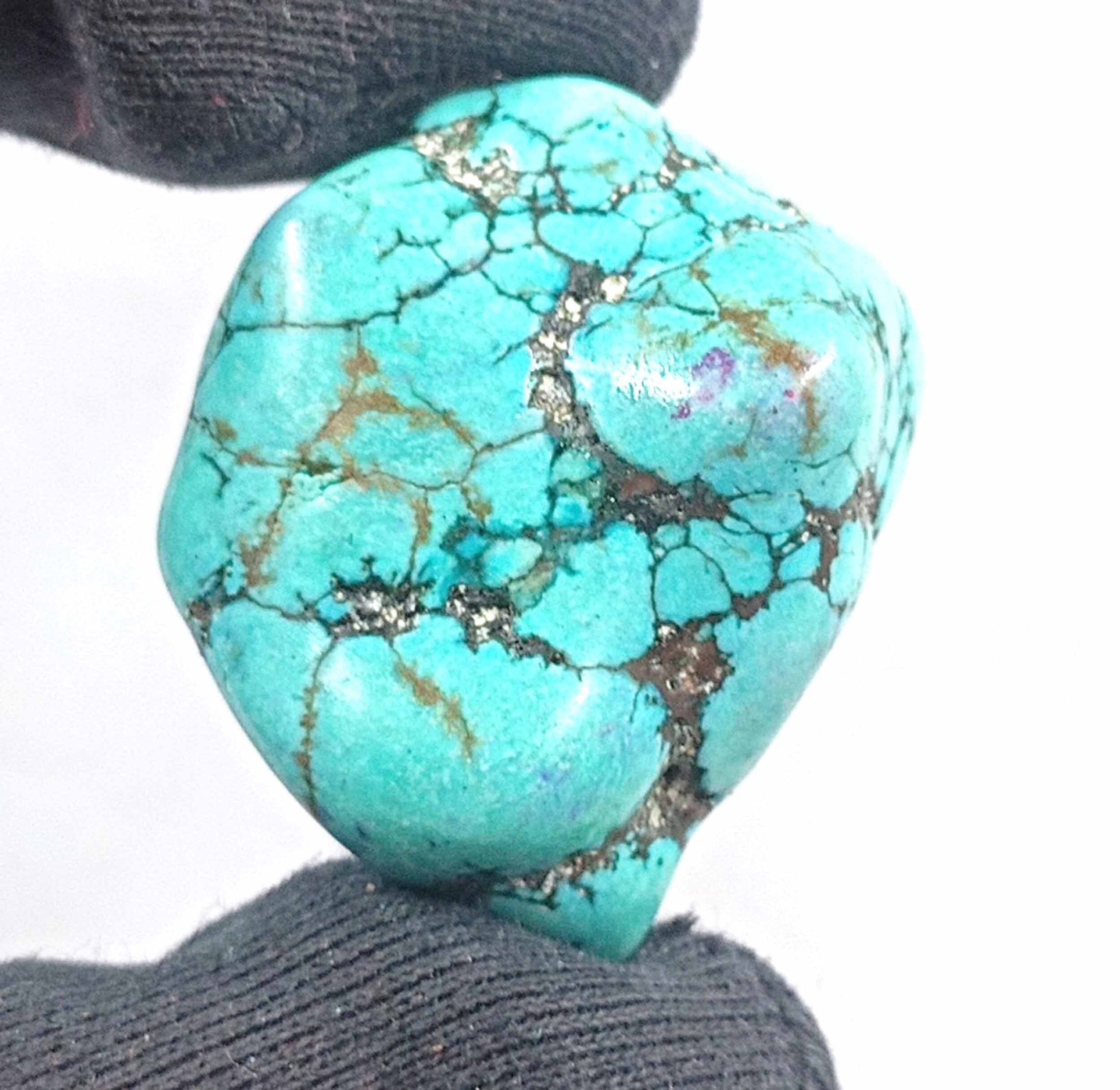 Arizona Sky-blue Turquoise Rough, Raw Gemstone (120-130 Ct) - Etsy