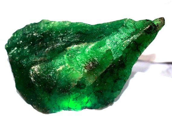 5000 Ct Green Emerald Dyed Rough Natural IGL Certified Loose Opaque Gemstone 6JNN