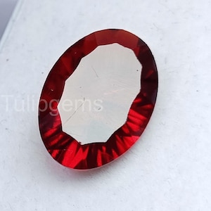Natural Red Ruby 9.20 Ct | Certified Rare Oval Cut Loose Gemstone | Premium Quality Gem 5AJT