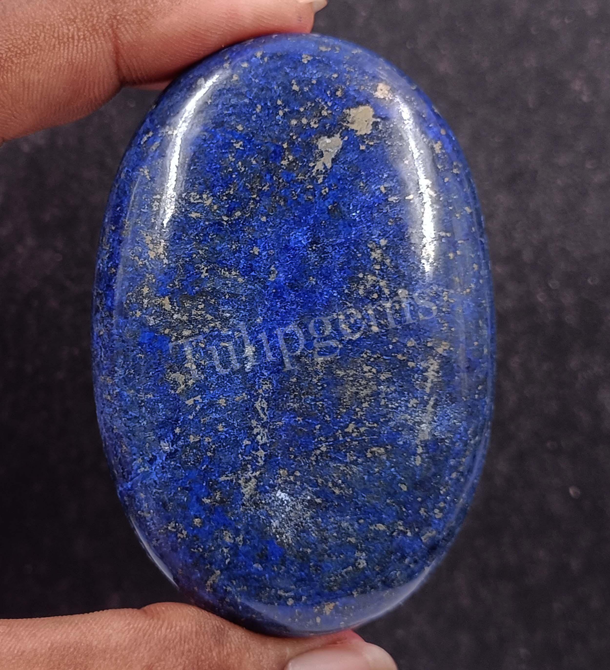 Lapis Lazuli 397.5 Ct Certified Natural Oval Shape Rare Collection