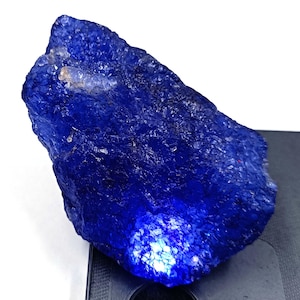 Blue Sapphire 620.00 Ct | Certified Natural Rough Gemstone from Africa | Large Loose Stone for Collector or Jewelry Designer 5AJM