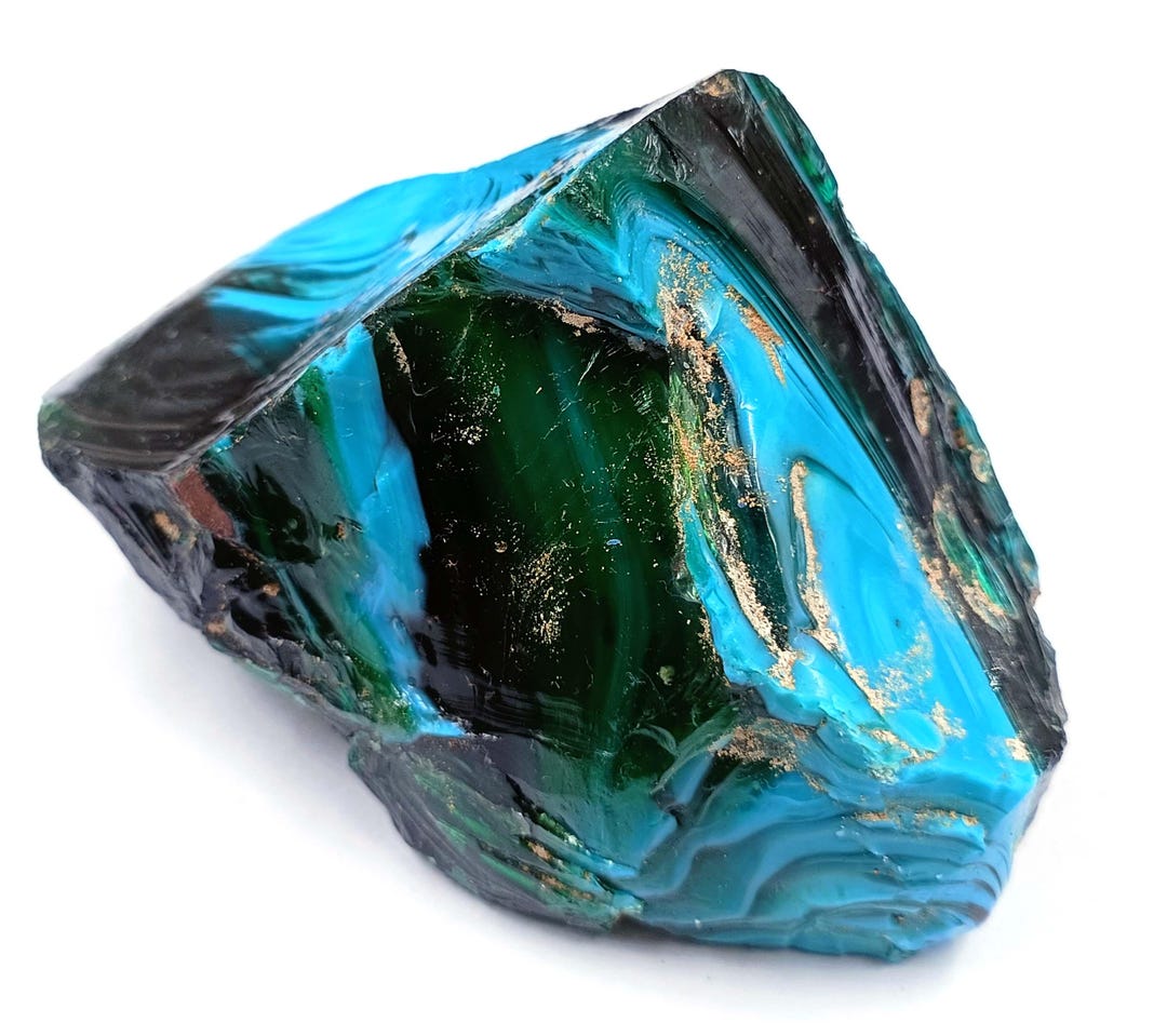 (値下げしました)turquoise blue co. HERMOSA TOP Sky-blue Turquoise Natural 2152.5 Certified IGL Uncut Rough Earth