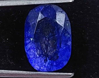 Tanzanite 8.55 Carat Certified Purple Tanzanite Loose Gemstone From Tanzania faceted Oval Cut Attractive Stone Fresh Arrival JAC