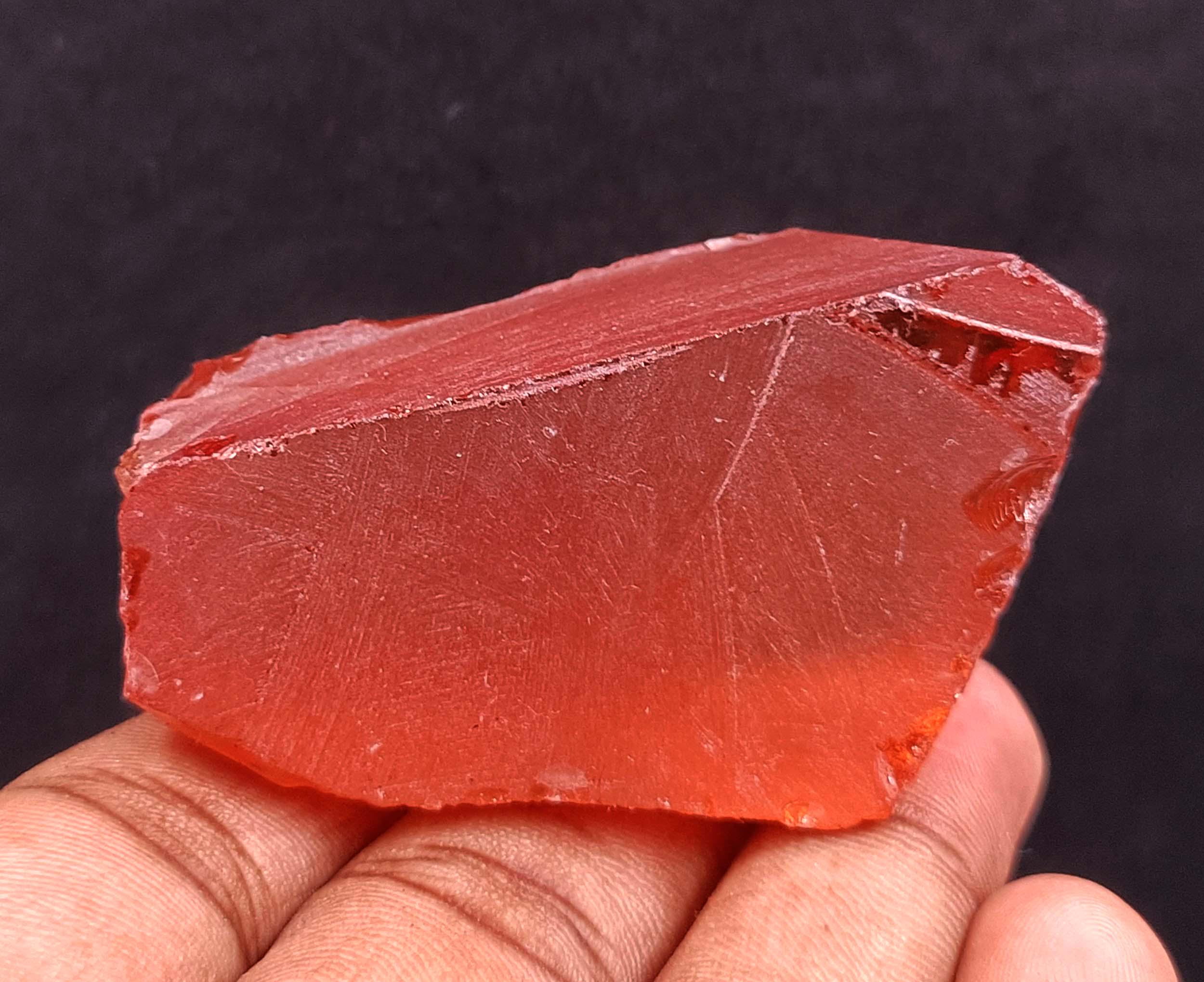 オレンジサファイア 790.5カラット 認定天然サファイア スリランカ産