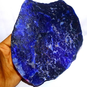 Massive 7650 Ct Tanzanite Rough | Certified Natural Blue Gemstone | Uncut Earth-Mined Chunk from Tanzania | Collector’s Grade 29A