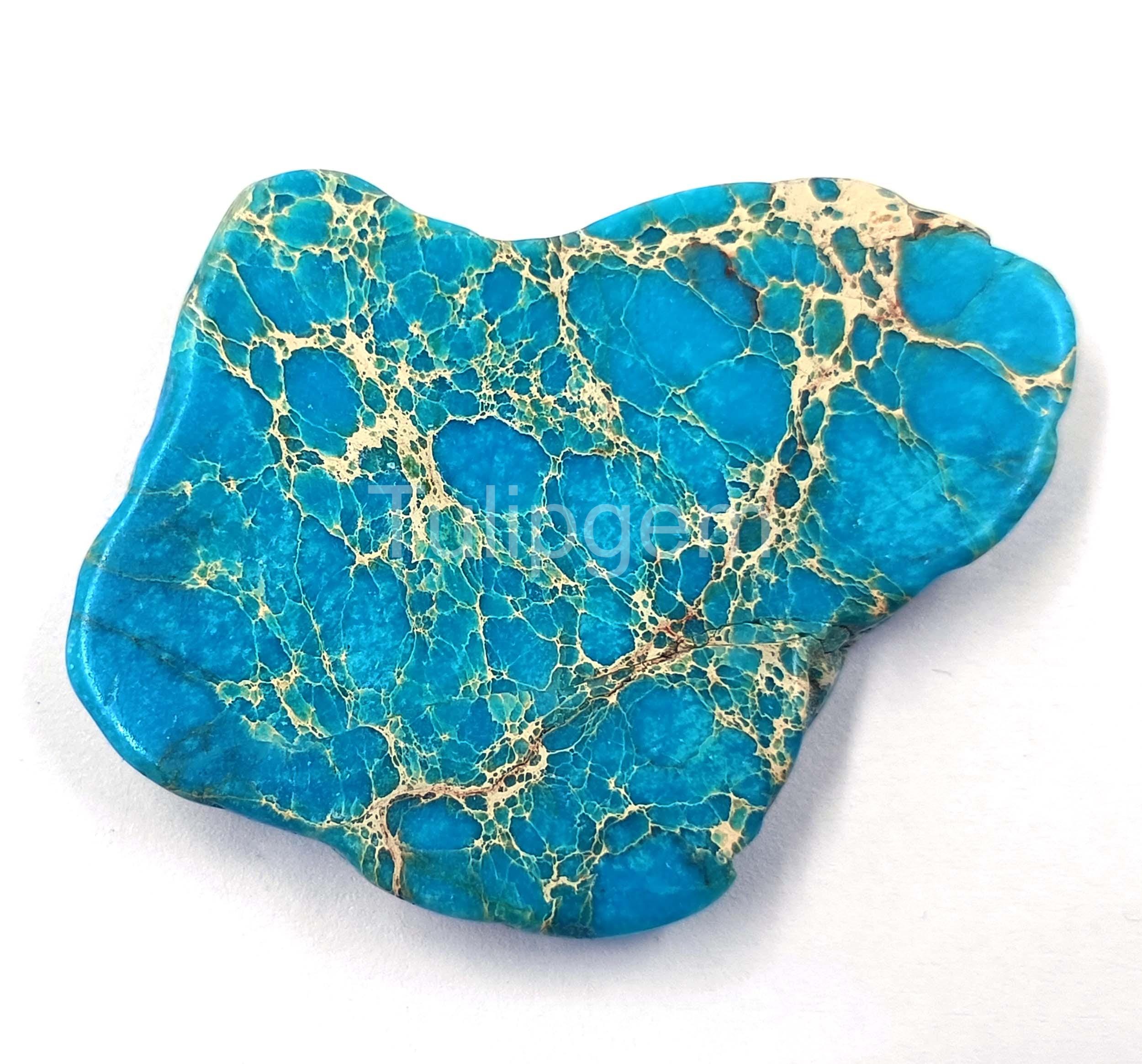 Turquoise Rough Slabs Sky Blue Turquoise Slab Rough 86.00 Ct Natural IGL Certified Loose ...