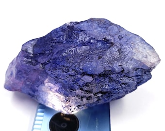 ブルーサファイア マイカ 原石 ブルーサファイア 天然 150-200カラット 認定ルース アフリカン