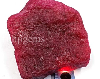 Rubino rosso naturale di qualità massiccia da 5835,00 ct, certificato IGL, pietra preziosa sfusa, rubino africano non tagliato, articolo 6JJN