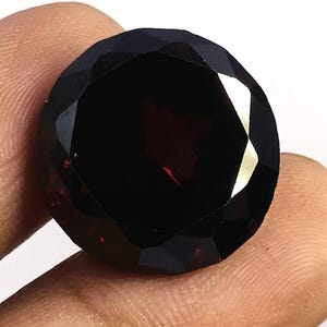 33.40 Ct Red Ruby Round Shape Stone Natural IGL Certified Loose Transparent Gemstone 6LNT