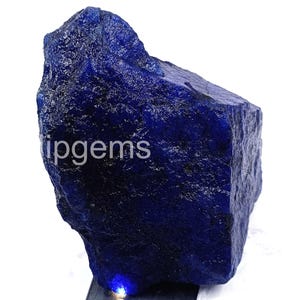 Expensive A1 Quality Tanzanite Rough 7780.00 Ct Certified Natural Blue Gemstone | Earth Mined Uncut Collector’s Piece from Tanzania | 5AJB
