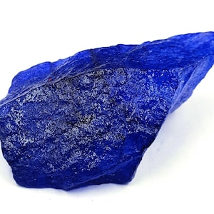 Zaffiro blu grezzo da 903,00 ct / Grande gemma africana per gioielli