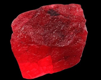 Rubino Rubino rosso africano naturale 800-850 carati Rubino grezzo Certificato Gemma sfusa Offerta di Natale e Capodanno Nuovo arrivo DAG