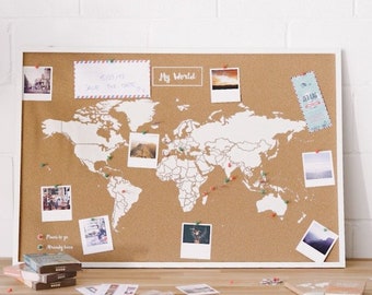 Carte Du Monde Etsy Carte Du Monde Etsy