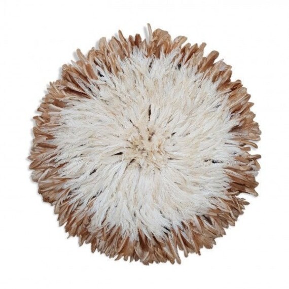 Juju Hat, Juju Hat Marron, Blanc, Africain, Cameroun, Grand Juju Multicolore, Chapeau
