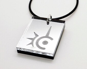 Final Fantasy XIV Red Mage Necklace | Engraved