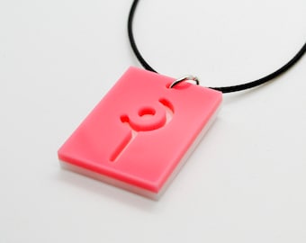 Final Fantasy XIV White Mage Necklace | Lasered