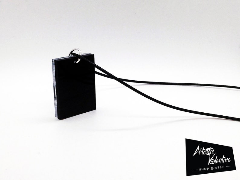 Lasered Final Fantasy XIV White Mage Necklace