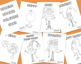 PDF - Hearing Devices Coloring Book for Kids