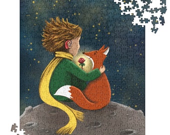 Puzzle - Little Prince with hearing Aid - Fox and Rose