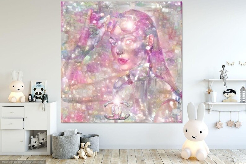 Chanel Model Art Print Chanel Fashion Photo Chanel Etsy