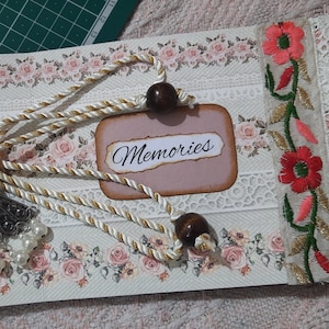 Libro/álbum de memoria hecho a mano