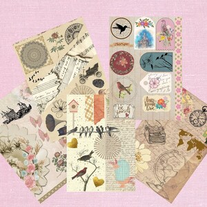 Whimsical - Printable Digital Kit - 5 pages