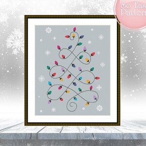 Cross stitch pattern, Holiday counted cross stitch PDF pattern, Xmas cross stitch, Cross stitch designs, Winter cross stitch gift, Hoop art