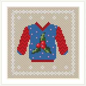 Holiday decor Cross stitch PDF pattern, Christmas Decoration Cross stitch pattern, Little needle cross stitch, Christmas ornament xstitch