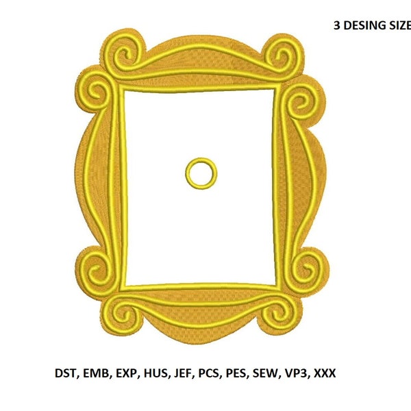 Door Frame mashine embroidery, Machine Embroidery Pattern Needlework Modern embroidery hoop art, Friends embroidery