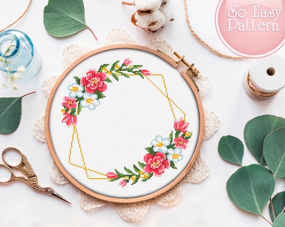 ★EMS★ ROSE STITCH ROUND BAGPINK STITCH ROSE ★EMS★ BAGPINK ROUND