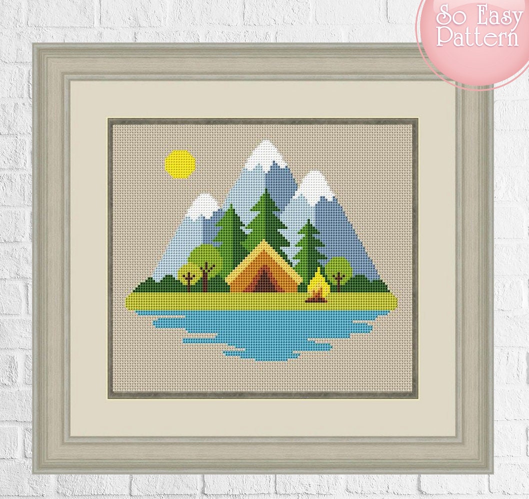 クロスステッチ刺繍本： 「Korsstings Broderier Fra A til Z