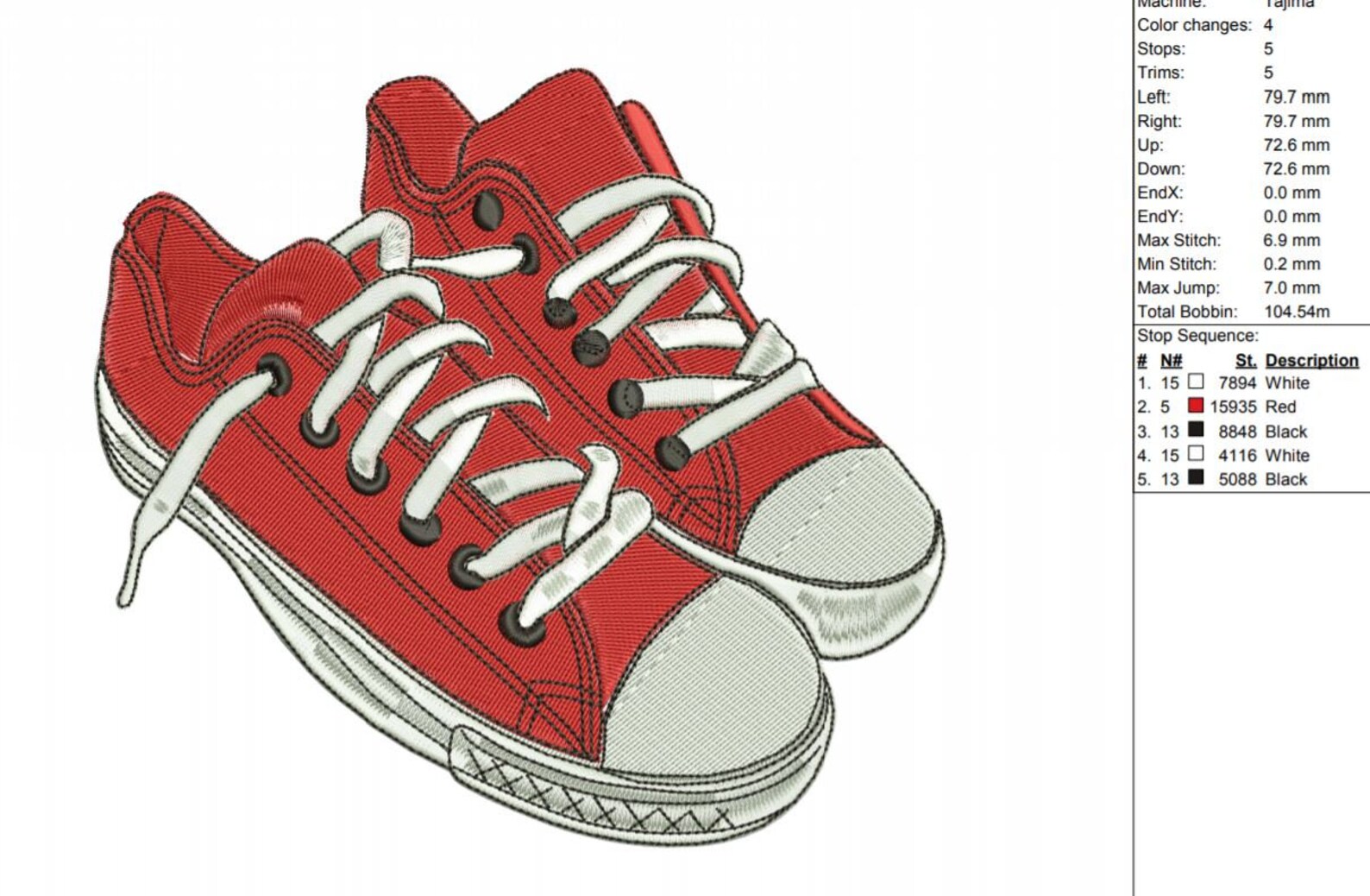 Shoes Embroidery Design Machine Embroidery Shoes Designs for Etsy