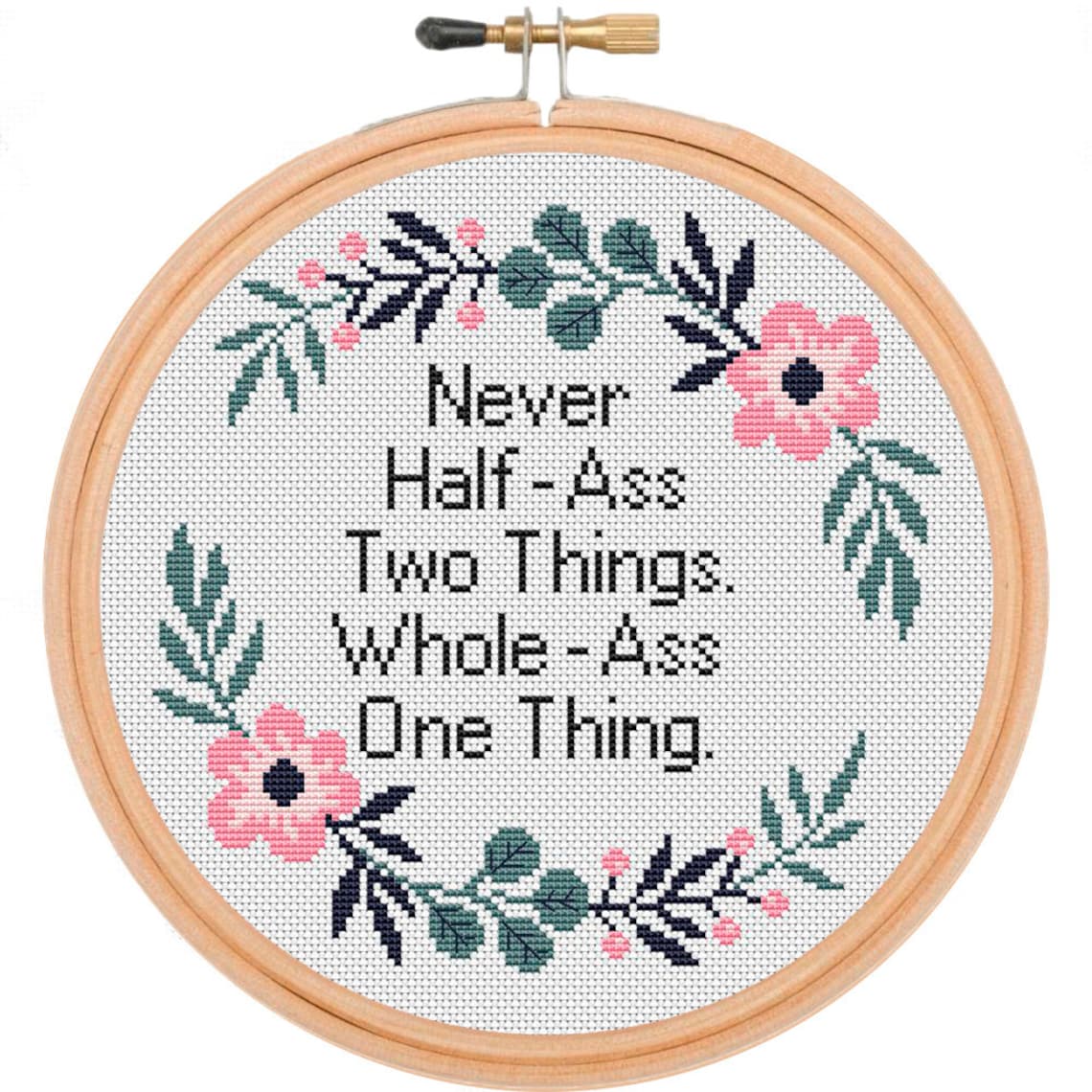 Starter Cross Stitch Kit Easy Cross Stitch Kit for Beginner Etsy