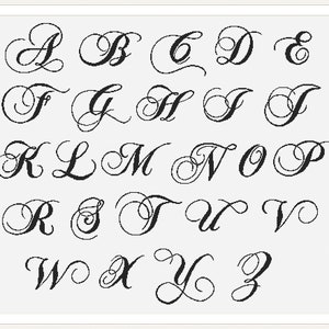Cross Stitch Letters, Cross Stitch Alphabet Pattern, Cross Stitch Font ...